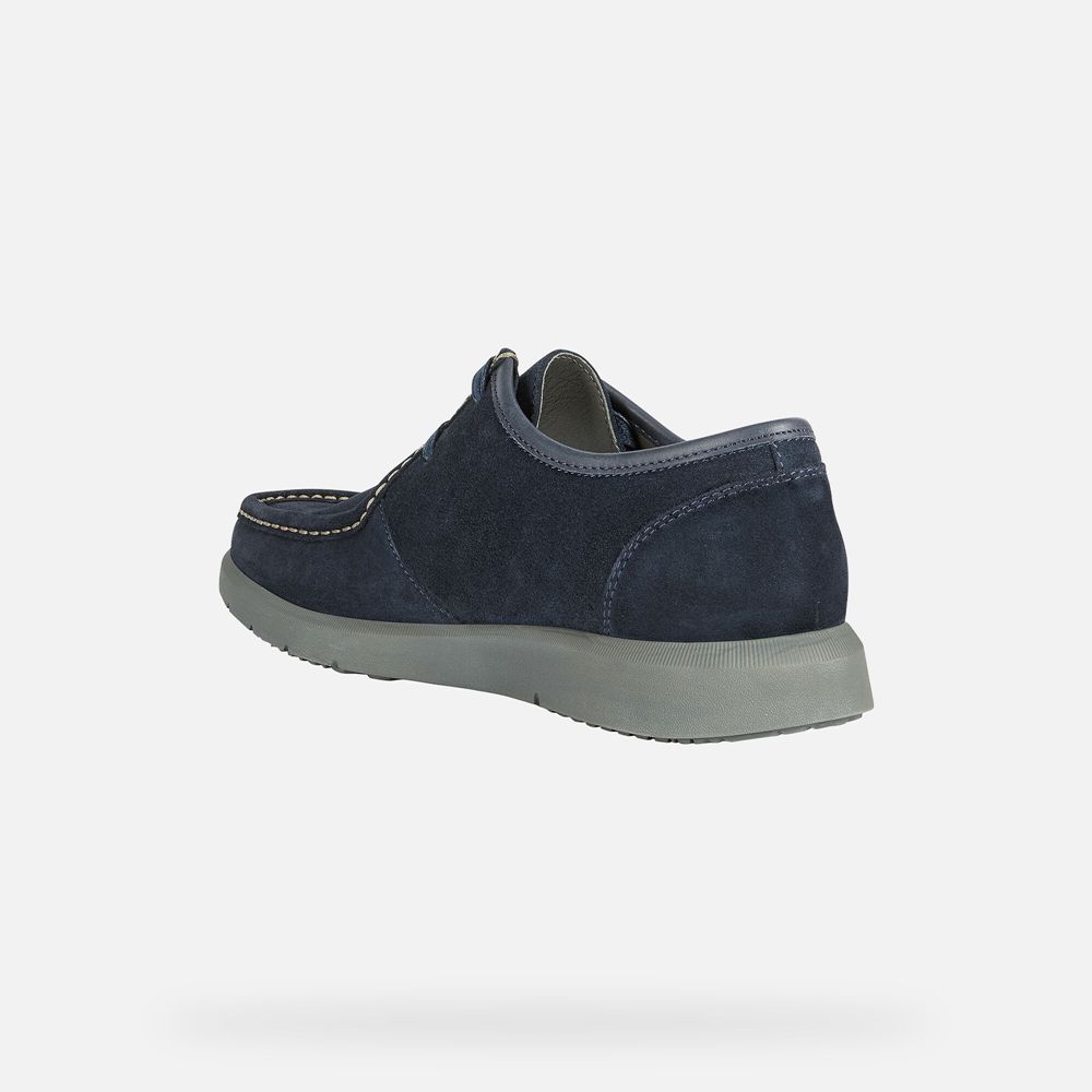 Geox Casual Shoes Navy Errico - Geox Mens Shoes - TDLVFY269